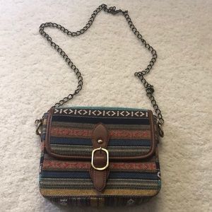 Boho crossbody purse